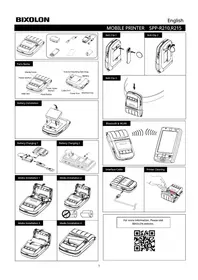 Notice Bixolon SPPR210 Imprimante d'étiquettes