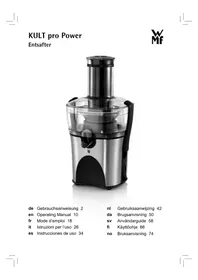 Notice WMF KULT PRO POWER Juicemaskine