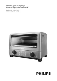 Notice PHILIPS HD4493 เครื่องปิ้งขนมปัง