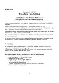 Notice CONCEPTRONIC CHD3NET Servidor