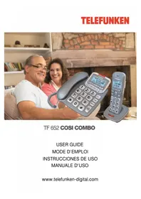 Notice TELEFUNKEN TS 642 COSI COMBO Teléfono