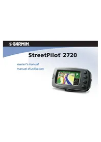 Notice GARMIN STREETPILOT 2720 Gps