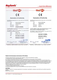 Notice KeySonic ACK3400 BT Keyboard