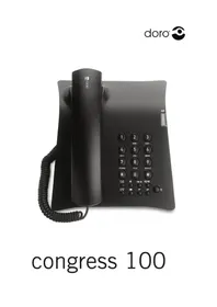 Notice DORO CONGRESS 100 Telefoon