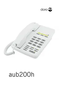 Notice DORO AUB 200H Telefon