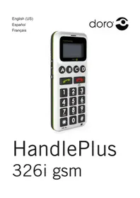 Notice DORO 326I GSM Teléfono inteligente