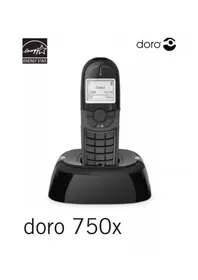 Notice DORO 750X Telefon
