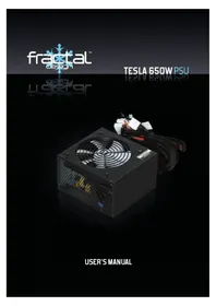 Notice Fractal Design TESLA 650W Netzteil