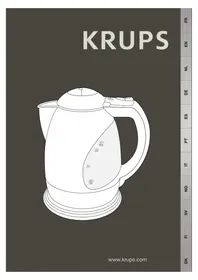 Notice KRUPS AQUACONTROL PLUS FLA143 Bollitore