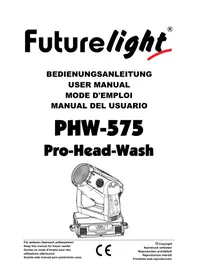 Notice Futurelight PHW575 Machine à effet