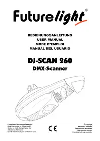 Notice Futurelight DJSCAN 260 Machine à effet