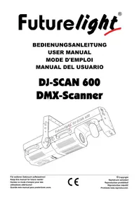 Notice Futurelight DJSCAN 600 Machine à effet