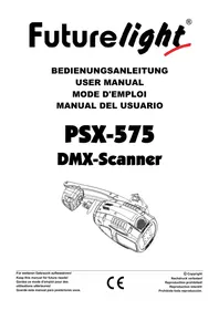 Notice Futurelight PSX575 Machine à effet