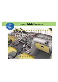 Notice PEUGEOT 206 CC (2001) Voiture