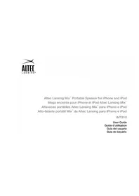 Notice ALTEC LANSING IMT810 Station d'acceuil