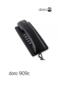 Notice DORO 909C Téléphone