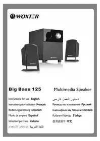 Notice WOXTER BIG BASS 125 Haut-parleur