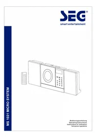 Notice SEG MS 1031 Sistema hi-fi