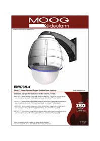 Notice Moog Videolarm RHP7T12N3 Caméra de surveillance
