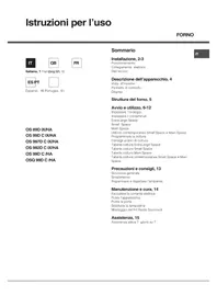 Notice HOTPOINT-ARISTON OS 89D IX HA Four