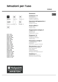 Notice HOTPOINT-ARISTON FD 61.1 (ICE)HA Four
