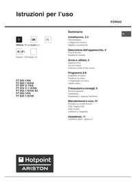 Notice HOTPOINT-ARISTON FT 850.1 (RB) HA Four