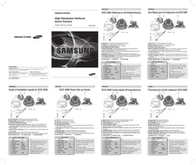 Notice SAMSUNG SCD3080B Caméra de surveillance