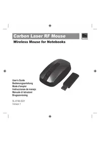 Notice Speedlink CARBON LASER RF MOUSE Mouse