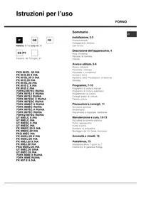 Notice HOTPOINT-ARISTON FKQ 992 EJ. 20 (K)HA Four