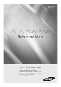 Notice SAMSUNG BDES7009 Lecteur blu-ray