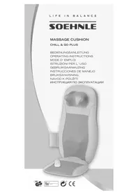 Notice SOEHNLE CHILL & GO PLUS Massageapparat