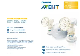 Notice PHILIPS AVENT SCF304 Tire-lait