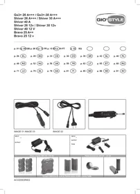 Notice Gio’Style BRAVO 25 12230V Frigo