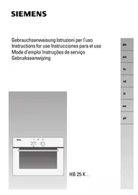 SIEMENS HB25K55 - Einbaubackofen