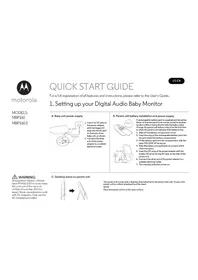 MOTOROLA MBP1602 - Moniteurs pour bébé