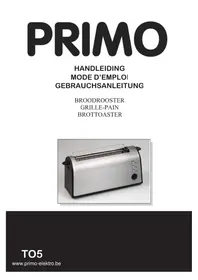 Notice PRIMO TO5 Toaster