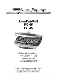 STEBA FG 45 - Grill plate