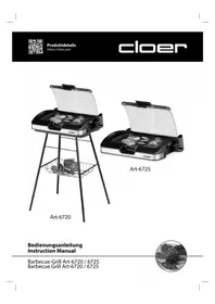 Notice Cloer 6720 Barbecue
