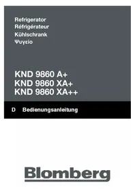 BLOMBERG KND 9860 A - ψυγείο