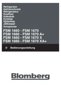 BLOMBERG FSN 1660 - Køleskab