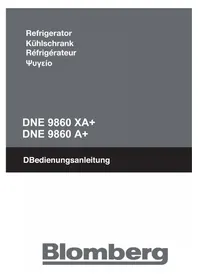 BLOMBERG DNE 9860 X A - ψυγείο