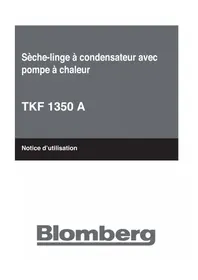 BLOMBERG TKF 1350 A - Sèche-linge