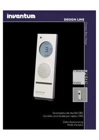 Notice INVENTUM DB5 Sonnette de portes