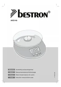 Notice BESTRON AKS140 Küchenwaage