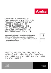 AMICA FK318.3 S - Lodówka