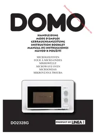 Notice DOMO DO2328G Micro-ondes