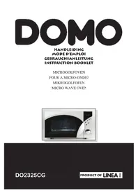 Notice DOMO DO2325CG Micro-ondes