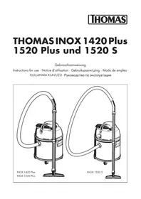 Notice THOMAS INOX 1520 PLUS Vacuum Cleaner