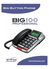 Notice ITT BIG 100 Téléphone