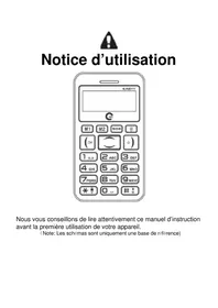 Notice ITT EASY 1 Téléphone mobile
